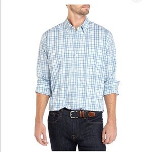 Saddlebred Long sleeve Poplin Plaid Shirt